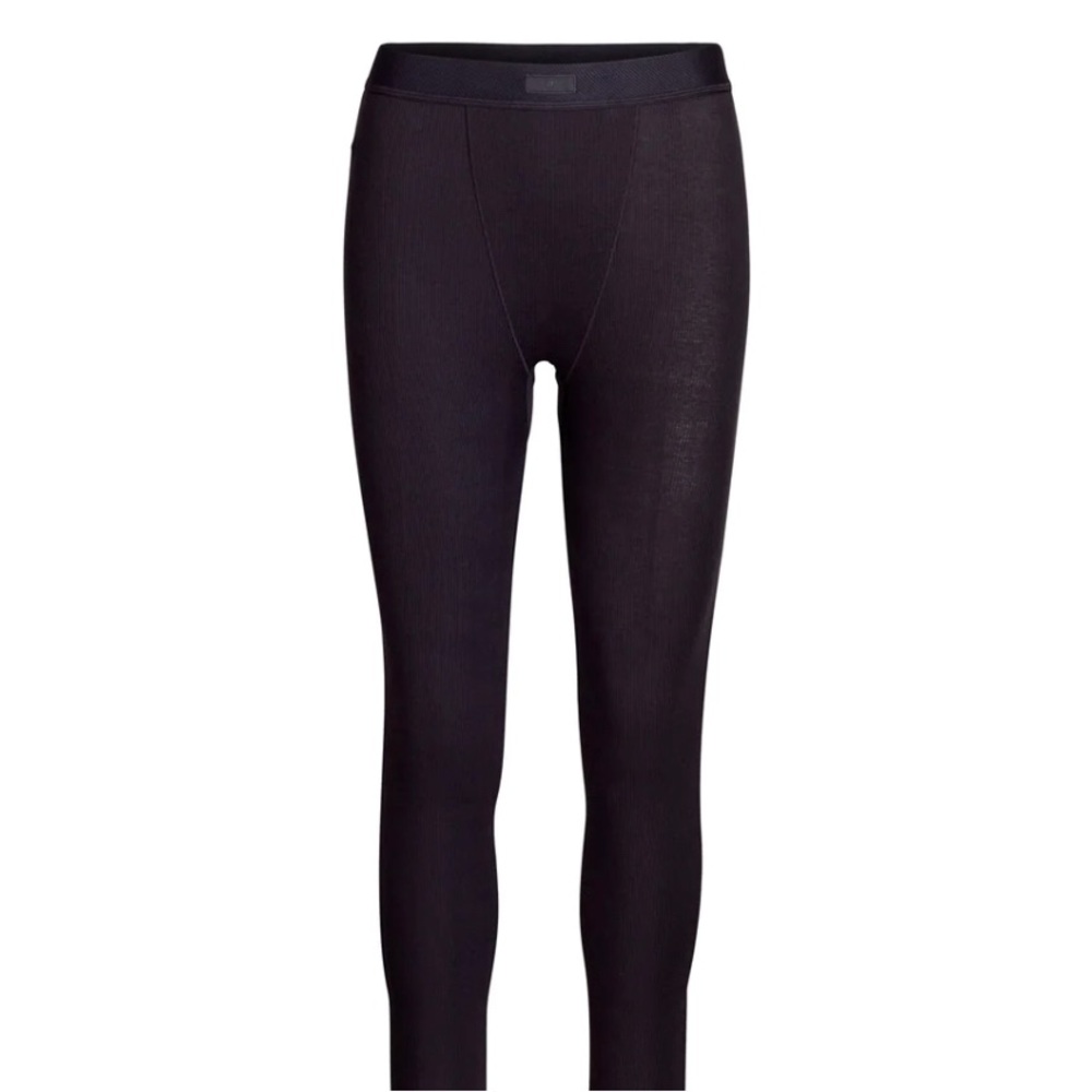 SKIMS cotton ribbed leggings.